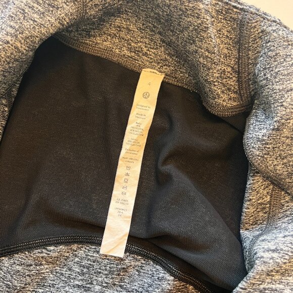 LULULEMON Define jacket grey size 6 - Picture 4 of 5